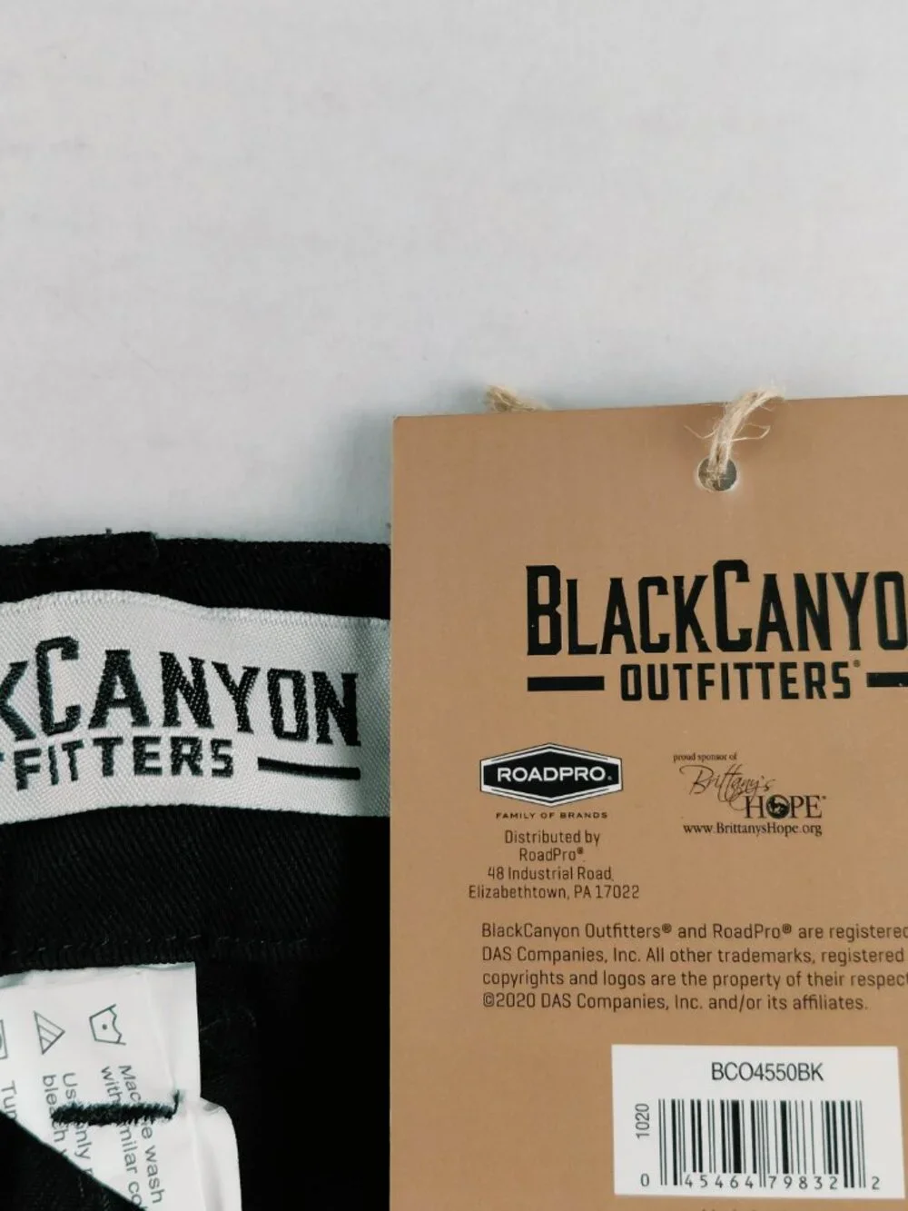 BlackCanyon Twill Cargo Shorts with Belt Men's Size 42 Black Pockets